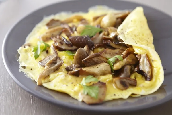 Omelette Aux Champignons